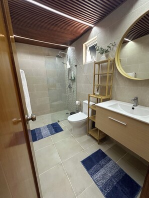 Shower, towels, soap, toilet paper - Apartment in the center of Santo Domingo. Steps away from the main roads. (Santo Domingo)