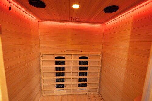 Stylish Old Town Apartment with Infrared Sauna, Fitness Equipment, & More