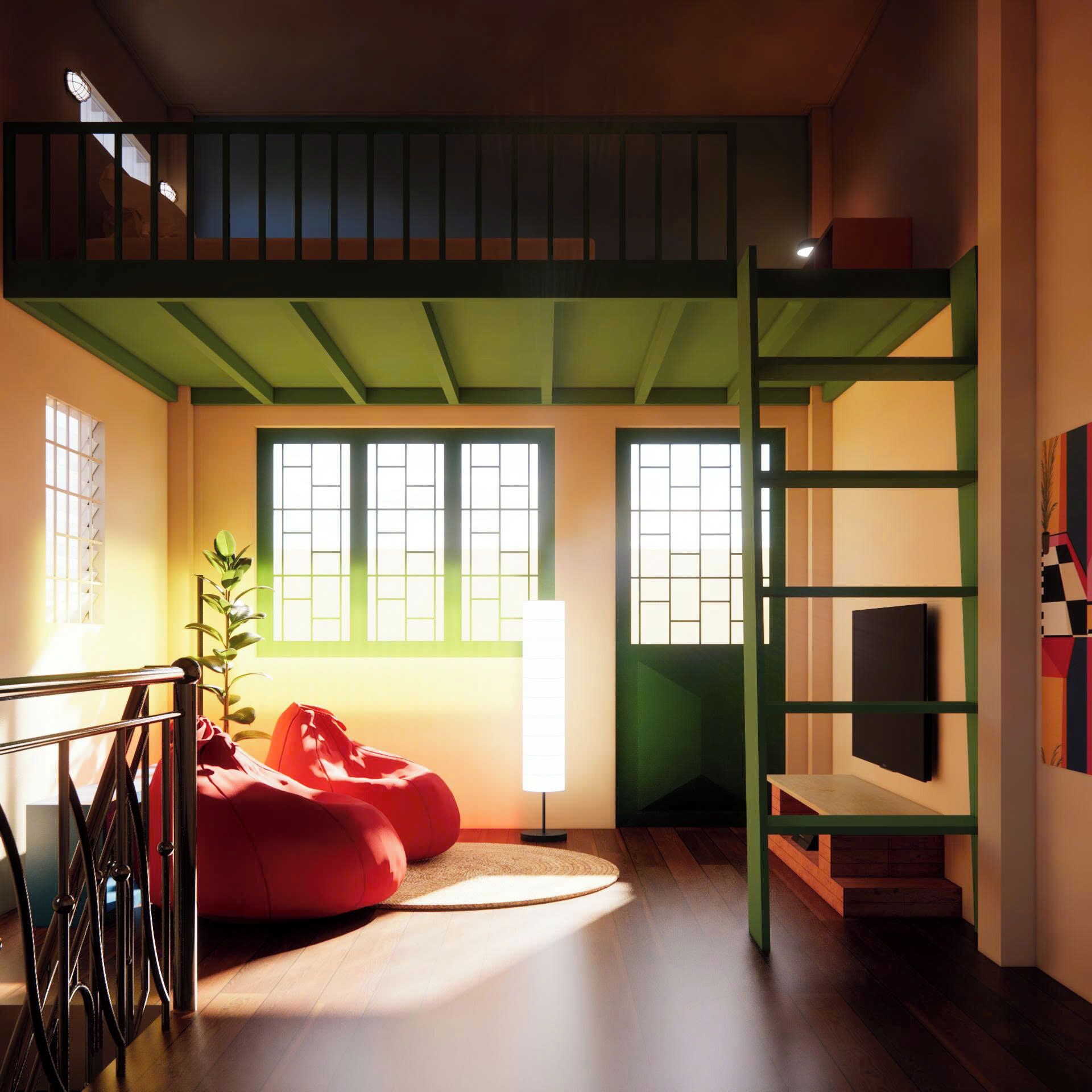 ทาวน์โฮม, 2 ห้องนอน, บริการทำความสะอาด, วิวเมือง | Wi-Fi ฟรี