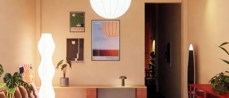 Townhome, 2 Bedrooms, Housekeeping, City View | Living area