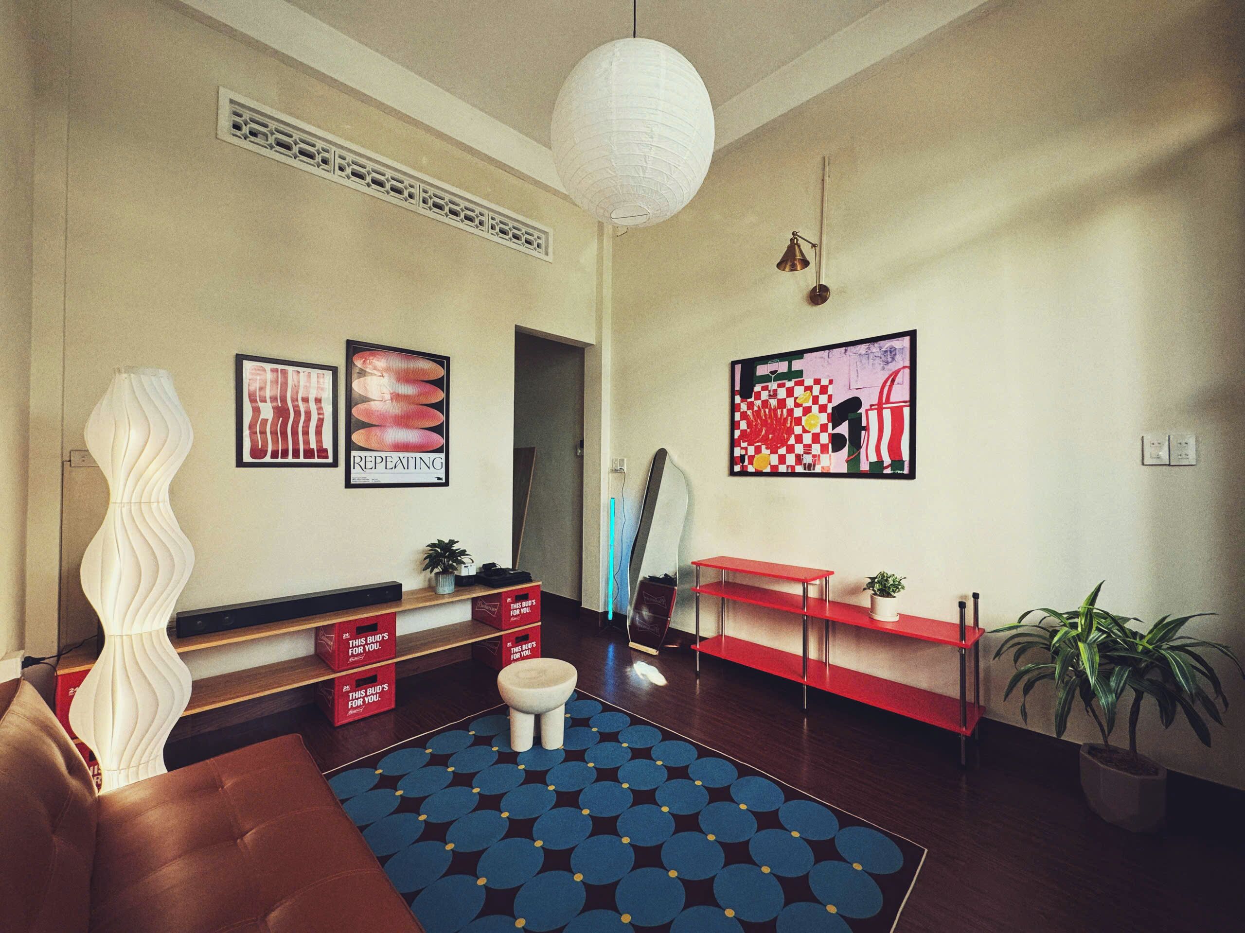 タウンホーム 2 ベッドルーム 客室清掃 シティビュー | リビング エリア