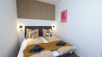 Iron/ironing board, WiFi, bed sheets