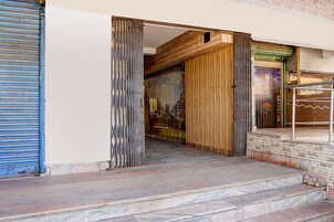 Entrada de la propiedad