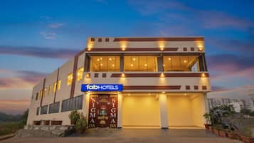 Fachada de la propiedad