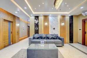 Zona de estar del vestíbulo