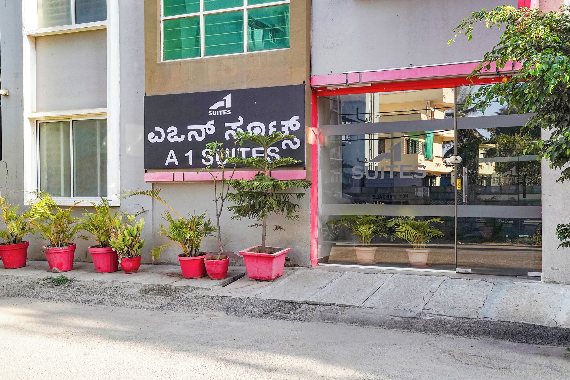 Ingresso della struttura