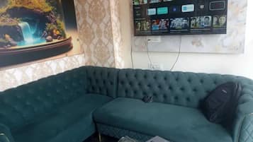 Sala de estar en el lobby