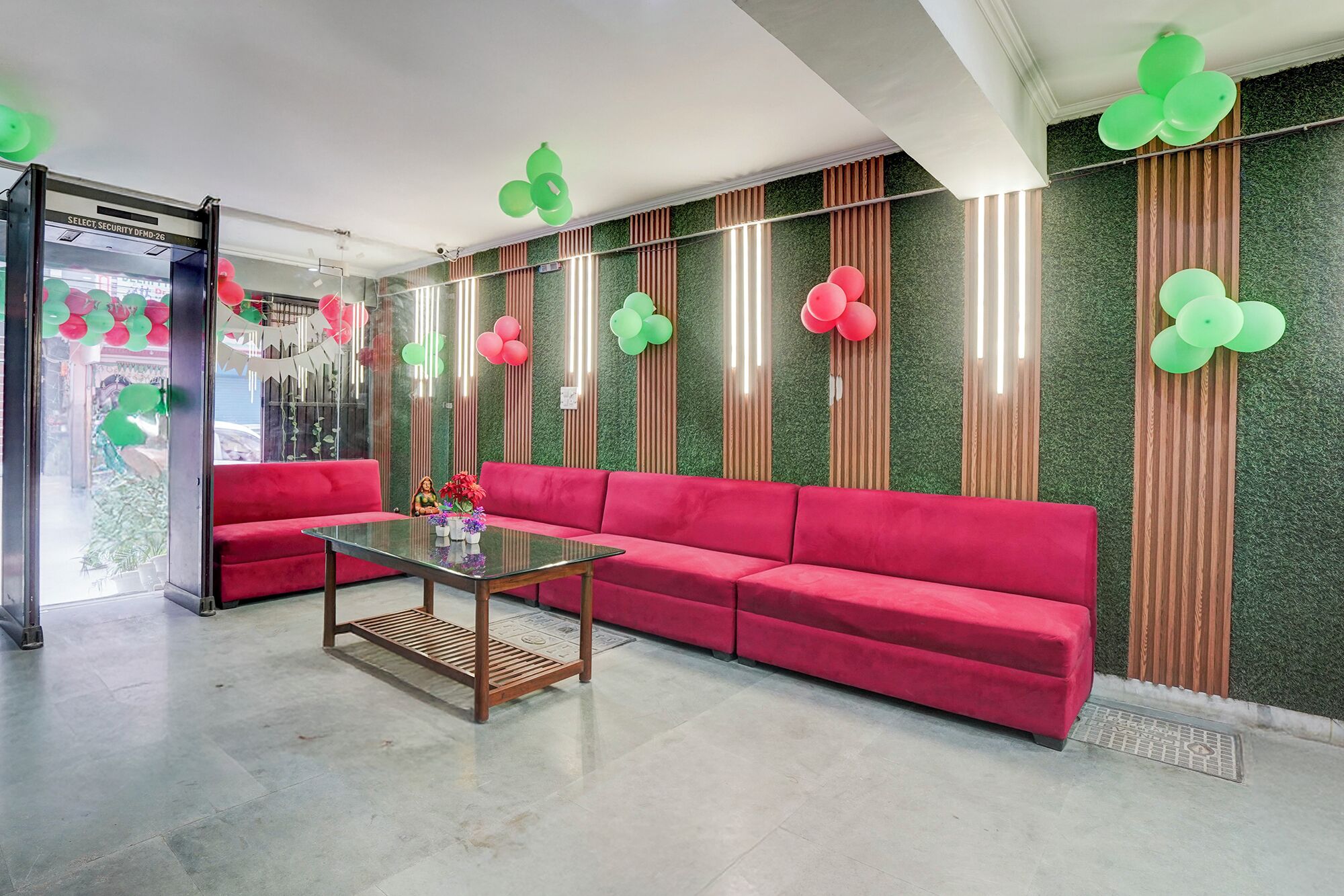 Lobby sitting area