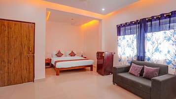 Luksussuite | Sengetøy i egyptisk bomull, sengetøy av topp kvalitet og safe på rommet