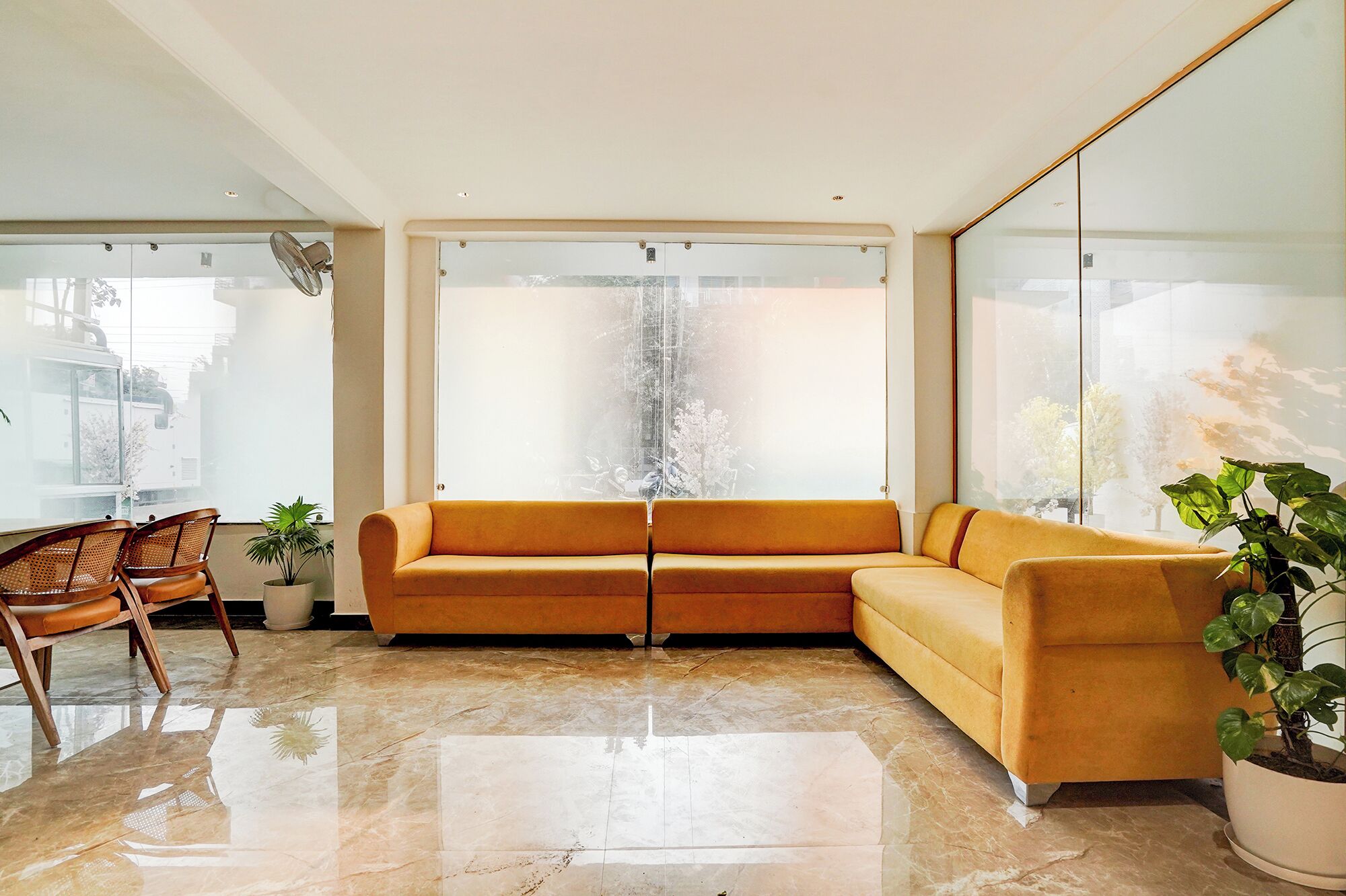 Sitzecke in der Lobby