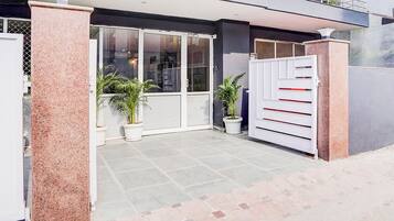 Entrada de la propiedad