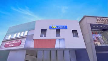 Voorkant van accommodatie