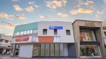 Entrada al alojamiento