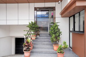 Entrée de l’hébergement