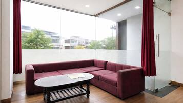 Zona de estar del vestíbulo