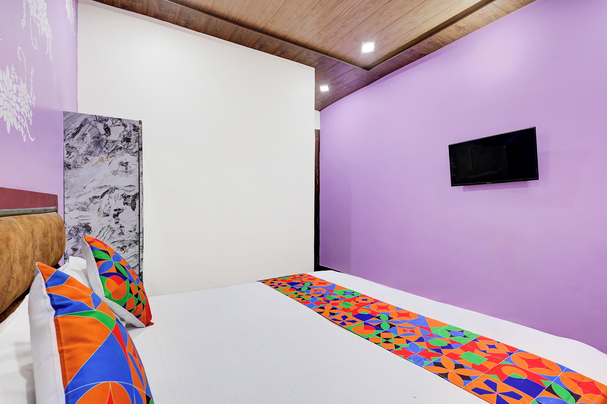 Sengetøy i egyptisk bomull, sengetøy av topp kvalitet og safe på rommet