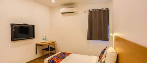 Lakens van Egyptisch katoen, luxe beddengoed, een kluis op de kamer