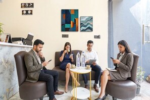 Sitzecke in der Lobby