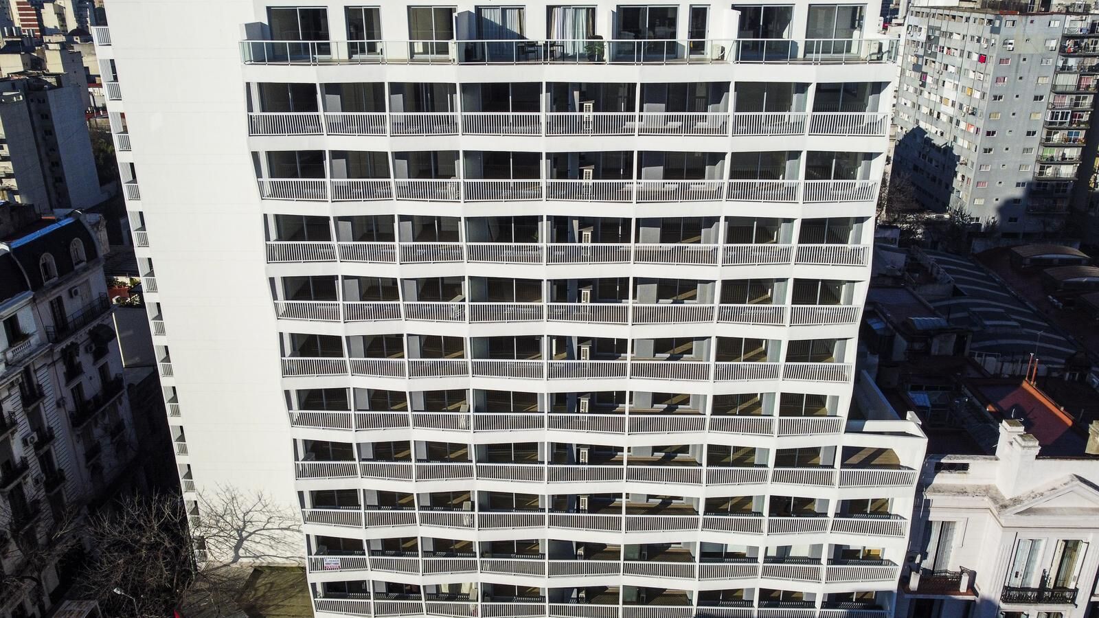 Façade de l’hébergement