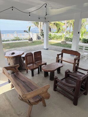 Terrace/patio - Bateria Seaside Lodge (San Esteban)