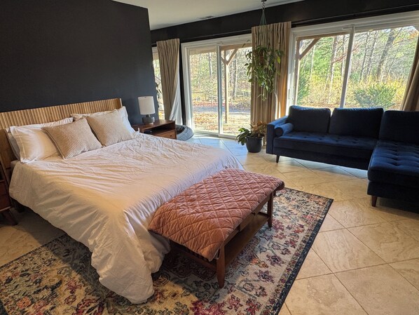 4 dormitorios, tabla de planchar con plancha, wifi y ropa de cama