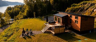 Bord de l’eau | Plage privée & Spa privé | Chalet