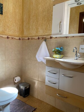 Bathroom - Cantinho Rústico com piscina privativa (Brotas)