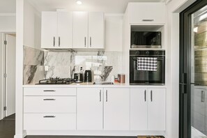 Microwave, oven, stovetop