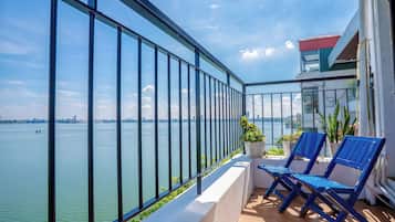 익스클루시브 더블룸, 발코니, 호수 전망 | 객실에서 보이는 전망