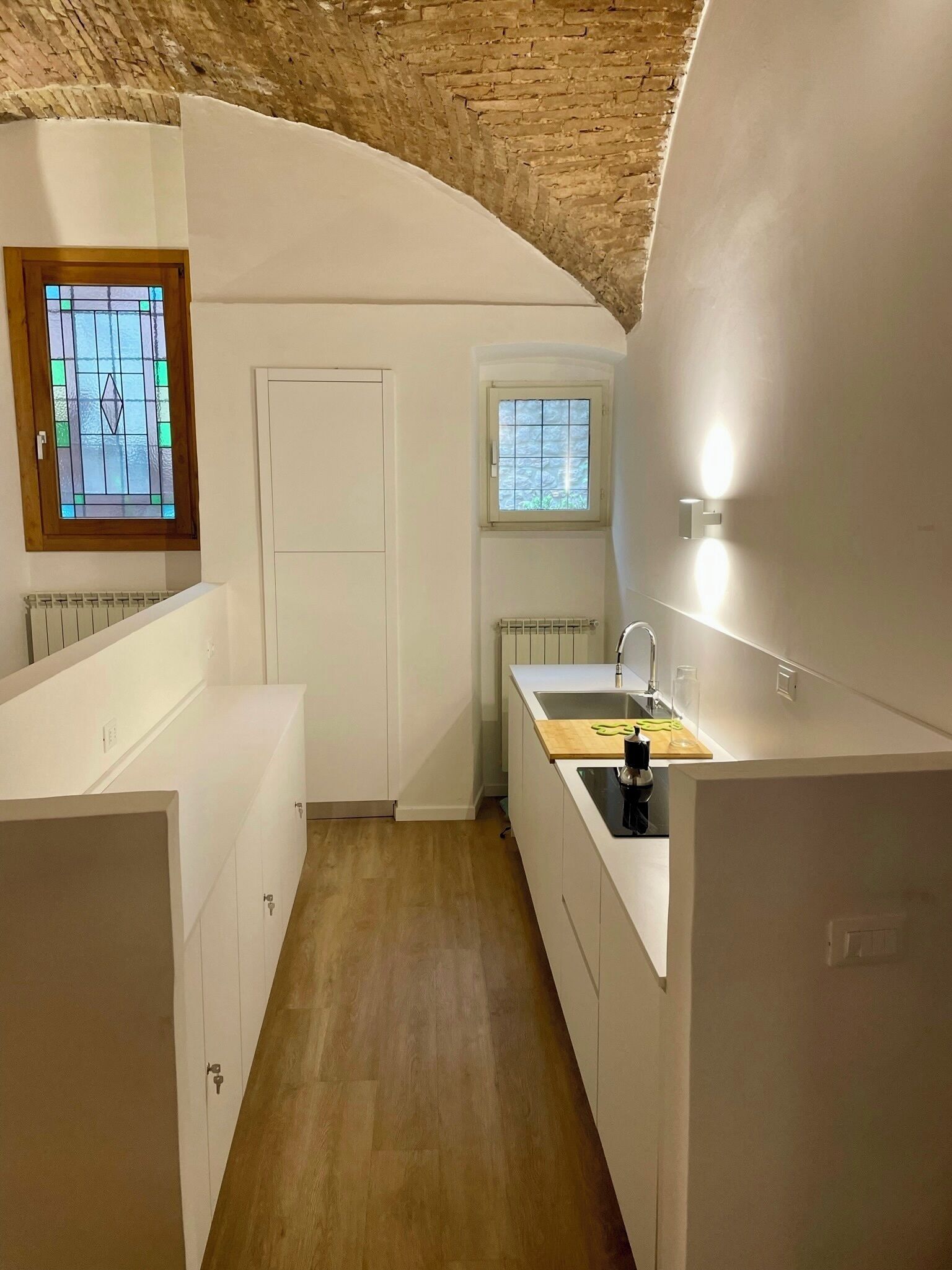 Appartement Deluxe, vue jardin | Cuisine privée