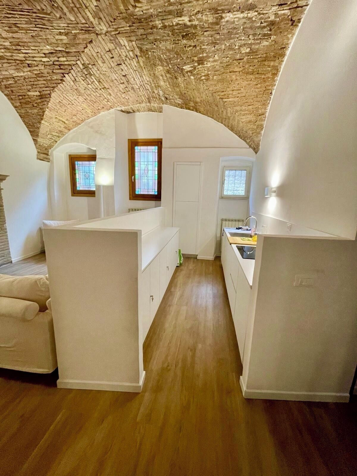 Appartement Deluxe, vue jardin | Cuisine privée