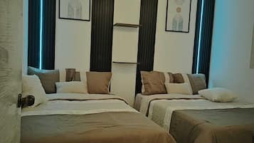 2 soveværelser, strygejern/strygebræt, gratis Wi-Fi, sengetøj