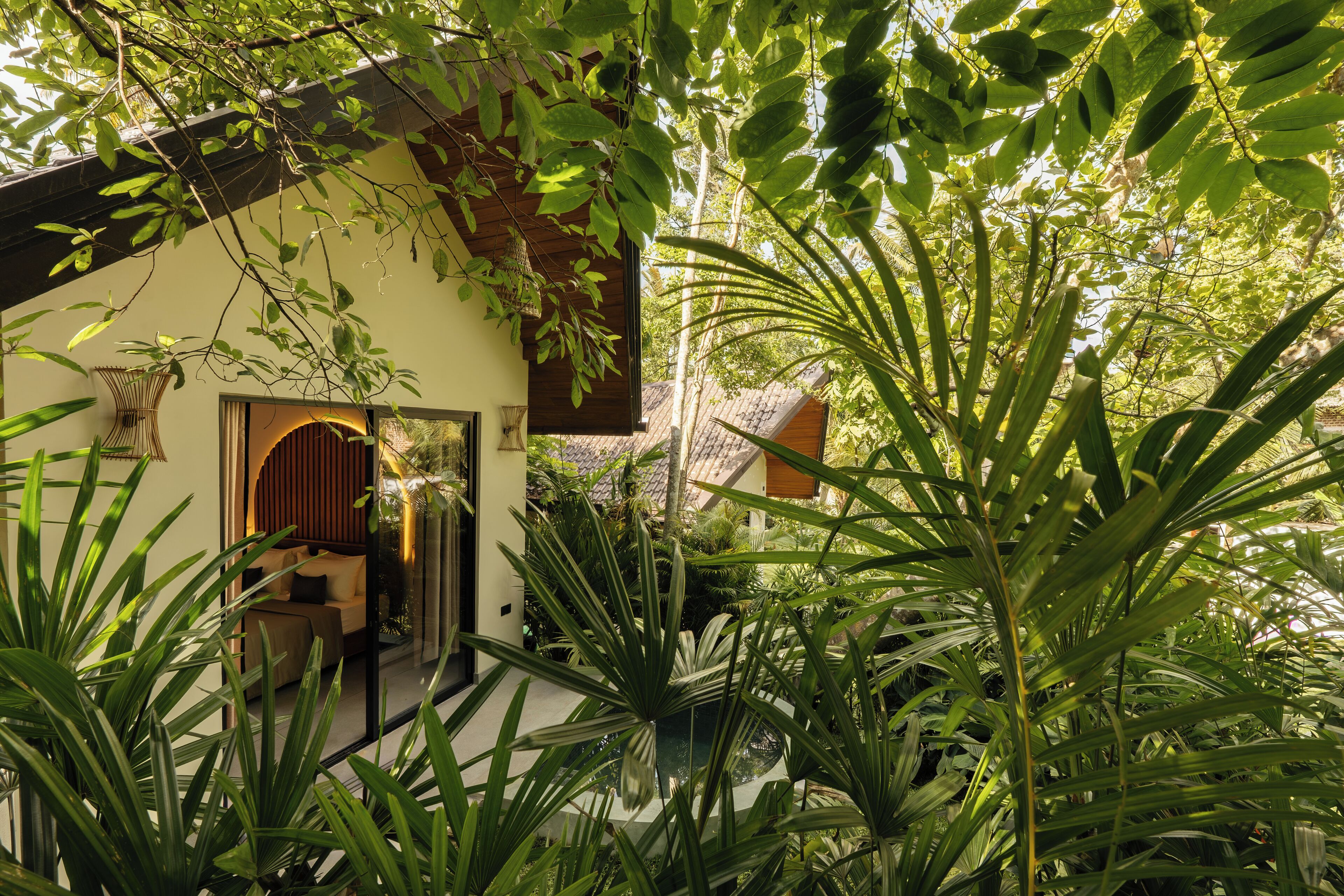 ดีลักซ์บังกะโล, วิวสวน | โต๊ะทำงาน, พื้นที่ทำงานแบบใช้แล็ปท็อป, Wi-Fi ฟรี