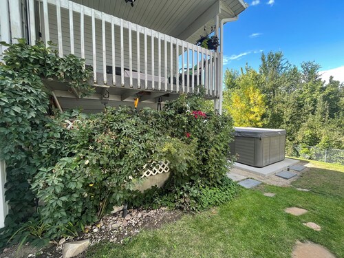 Your Getaway Loaded with a Game Room is located in Basement of Twin Home.