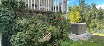 Your Getaway Loaded with a Game Room is located in Basement of Twin Home.