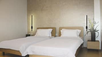 Habitació amb dos llits individuals estàndard, vistes a la ciutat | Wifi gratuïta