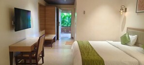 Deluxe Villa, Balcony, Garden View | In-room safe, desk, laptop workspace, free WiFi - Matsya Amazon Resorts  (Bommireddipally)