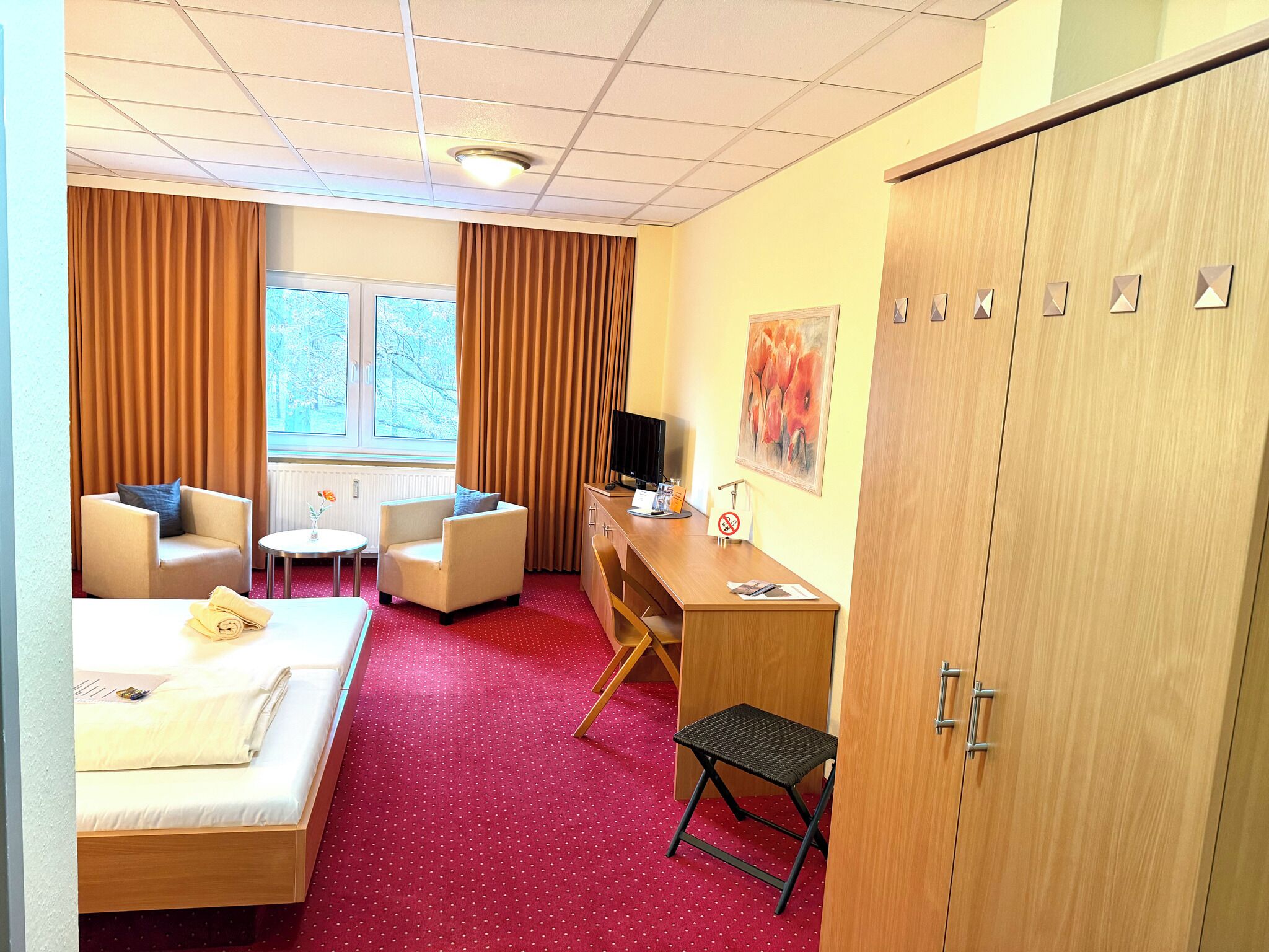 Värdeförvaringsskåp på rummet, individuell inredning och unika möbler