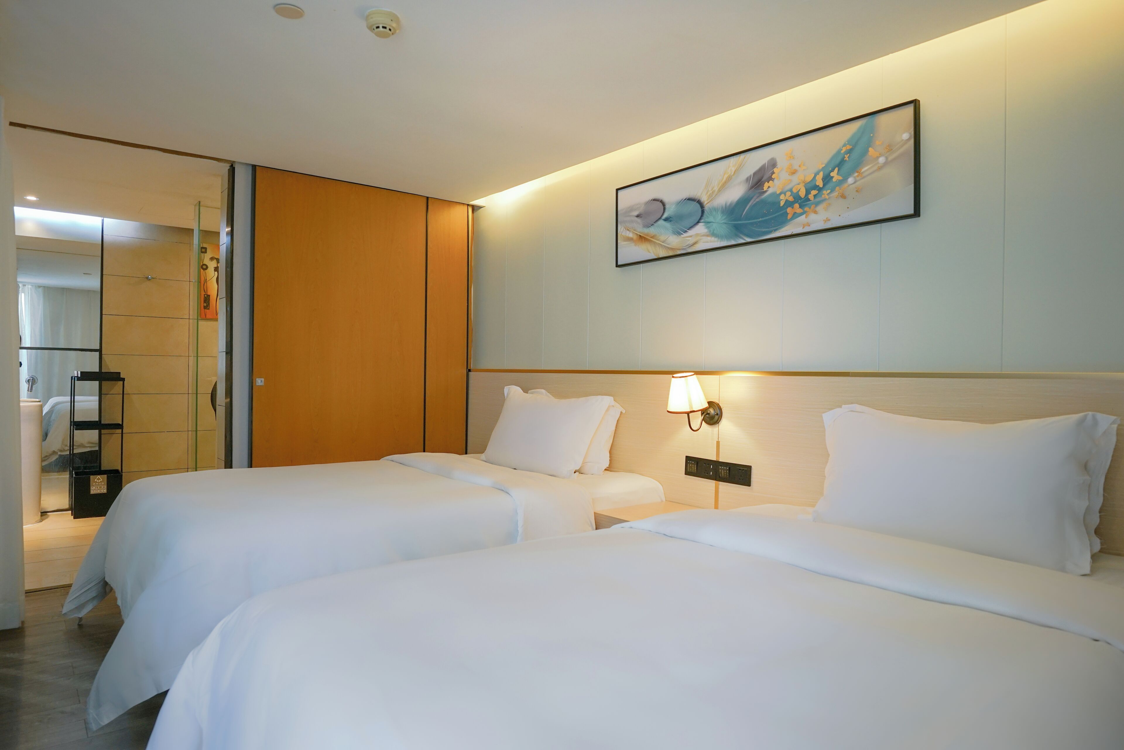 Executive Twin Room | Desk, blackout drapes, iron/ironing board, free WiFi