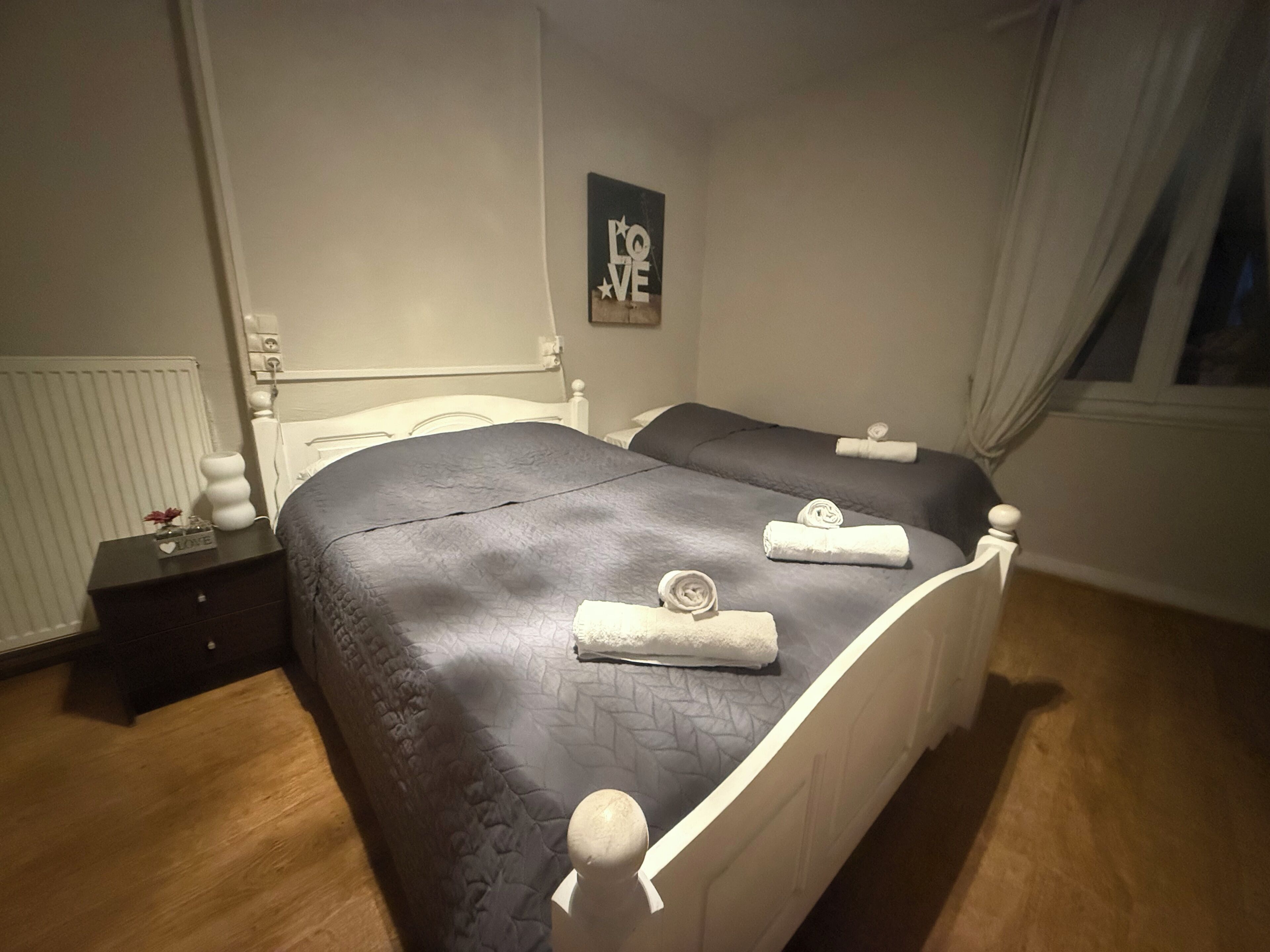 Kamar Triple Comfort, pemandangan kebun | Wi-Fi gratis