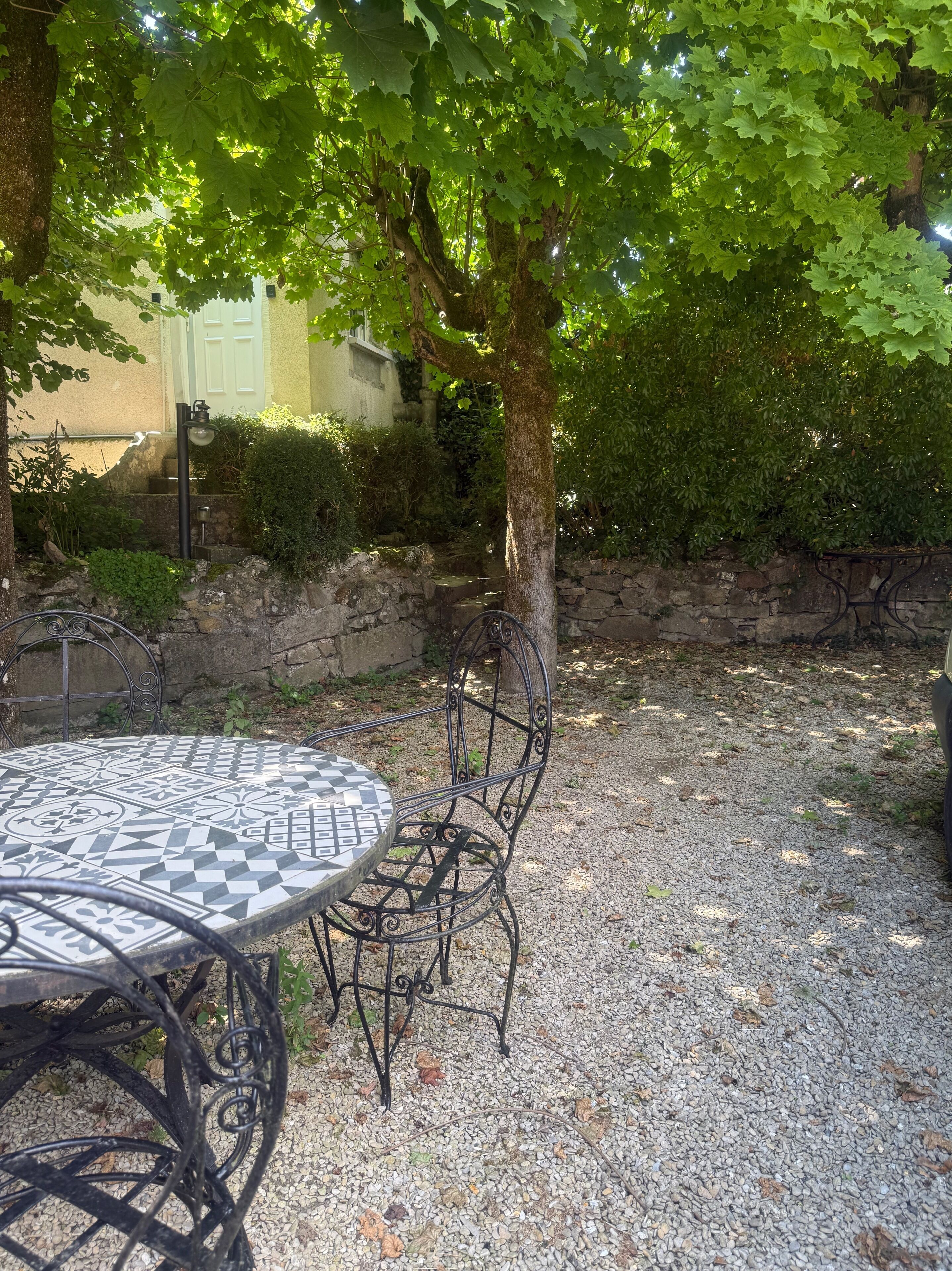 Habitación Confort doble, patio, vistas al lago | Terraza o patio