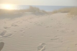 Beach - Fantastic! House Bassekrej is situated in the dunes on the wide sandy beach. (Harboøre)