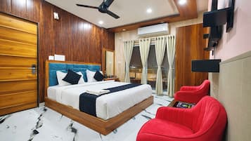 Habitación doble superior, Aire acondicionado | Ropa de cama hipoalergénica, escritorio, sistema de insonorización