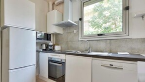 Private kitchen - Studio Carré d'Or with balcony (Nice)