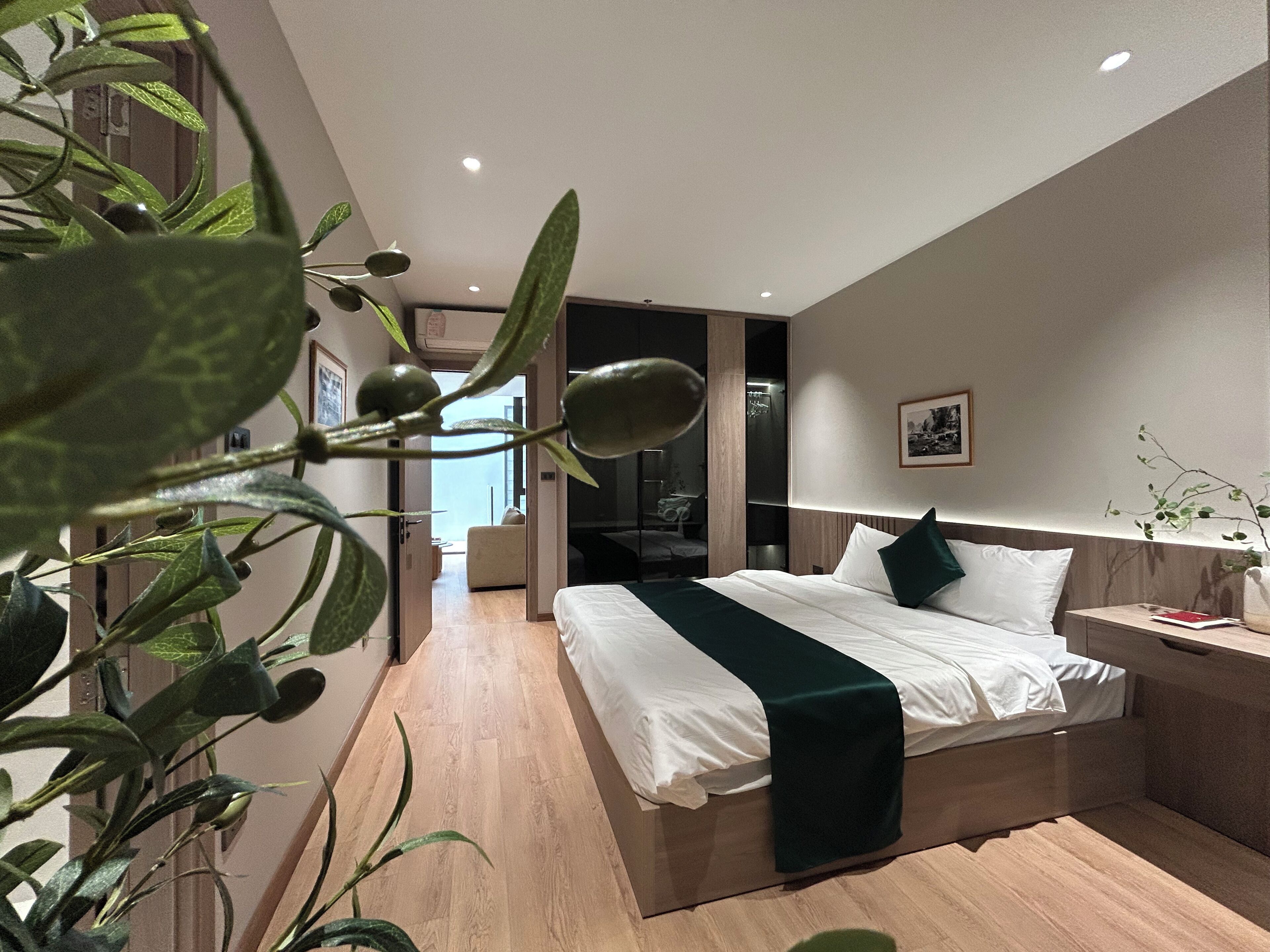 舒适公寓, 2 间卧室, 无烟房, 厨房 | 迷你吧（备有免费物品）、办公桌、笔记本电脑工作区、遮光窗帘