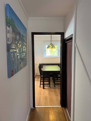 Appartement, 2 chambres, fumeurs, balcon | Salle à manger