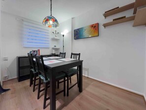 Apartment, 2 Bedrooms, Smoking, Balcony | Dining room - Spacious 2-bedroom London Flat With Balconies, Near Tube & Transport Links (London)