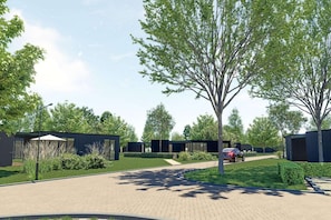 Overnattingsstedets uteområder