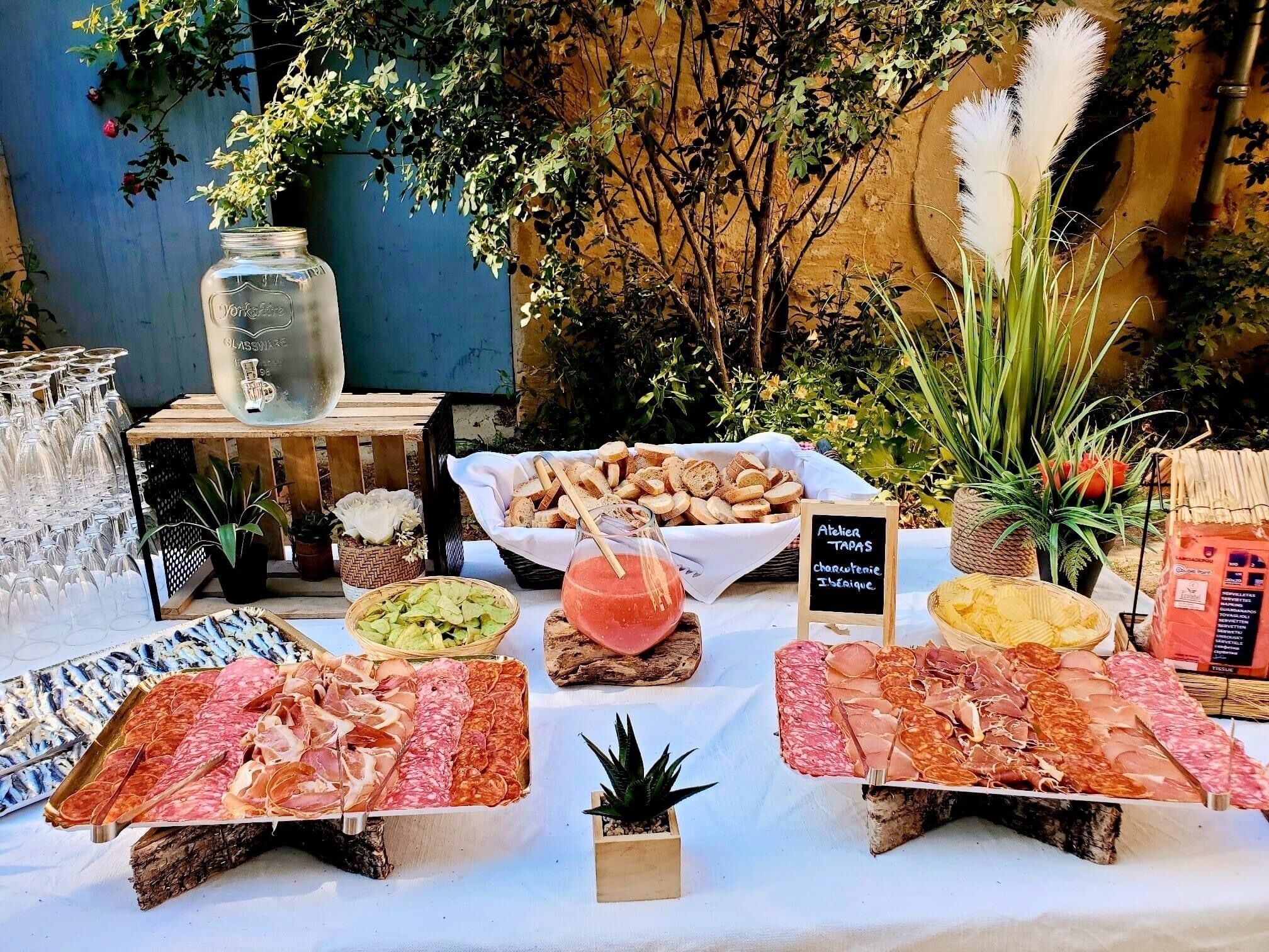 Udendørs spisemuligheder