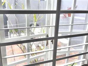 Deluxe tweepersoonskamer, 1 kingsize bed | Terras